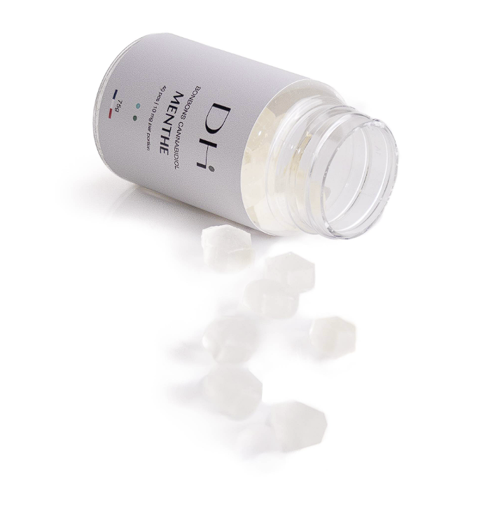 Bonbons CBD - 10mg Menthe